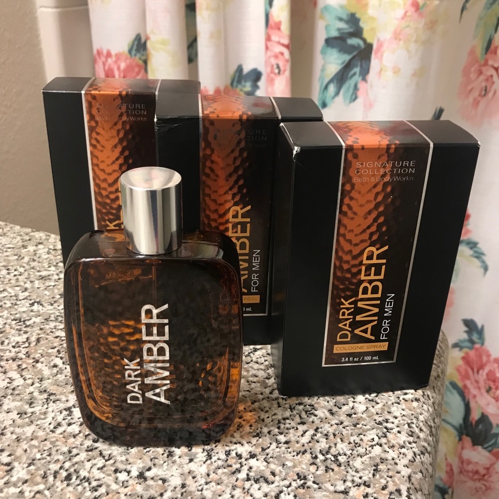 Three Dark Amber for Men Cologne